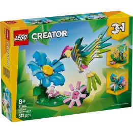 Animali selvatici: colibrì variopinto - Lego Creator 31384