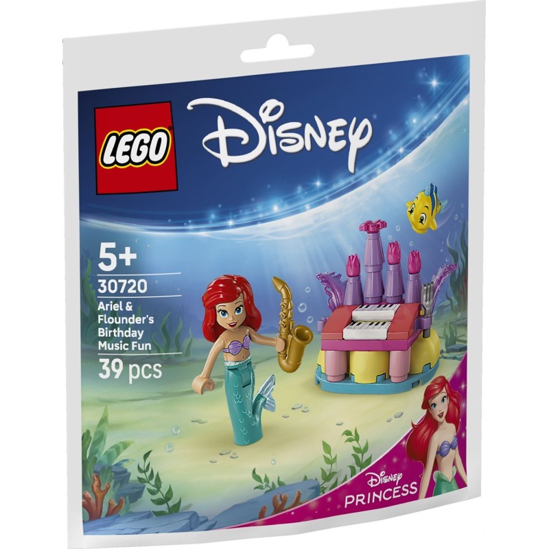 Divertimento musicale per il compleanno di Ariel e Flounder - Lego Disney 30720