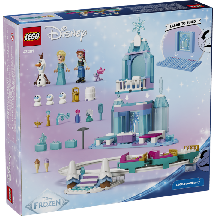 Castello di ghiaccio di Elsa e avventura sulla neve - Lego Disney 43281