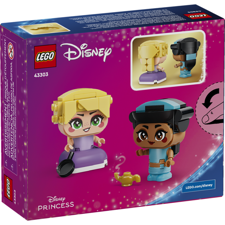 Mini-Jasmine e Mini-Rapunzel - Lego Disney 43303