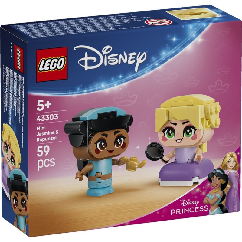 Mini-Jasmine e Mini-Rapunzel - Lego Disney 43303