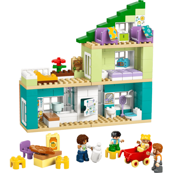 Casa familiare moderna 3 in 1 con personaggi - Lego Duplo 10470