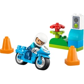 Motocicletta blu della Polizia - Lego Duplo 10471