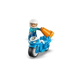 Motocicletta blu della Polizia - Lego Duplo 10471