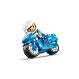 Motocicletta blu della Polizia - Lego Duplo 10471