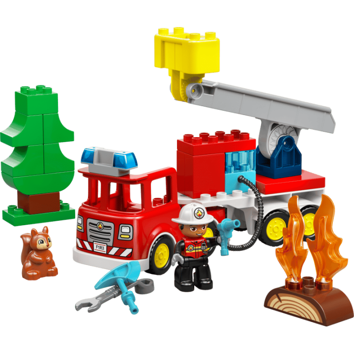 Autopompa con manichetta e pompiere - Lego Duplo 10473