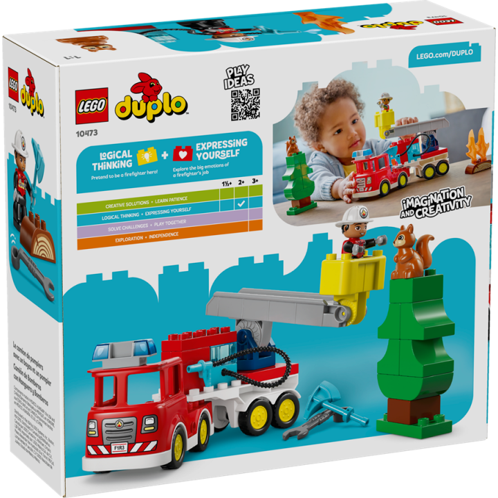 Autopompa con manichetta e pompiere - Lego Duplo 10473