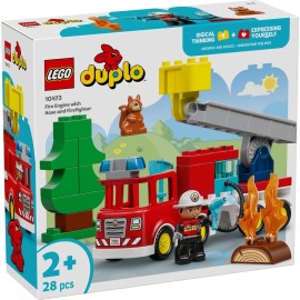 Autopompa con manichetta e pompiere - Lego Duplo 10473