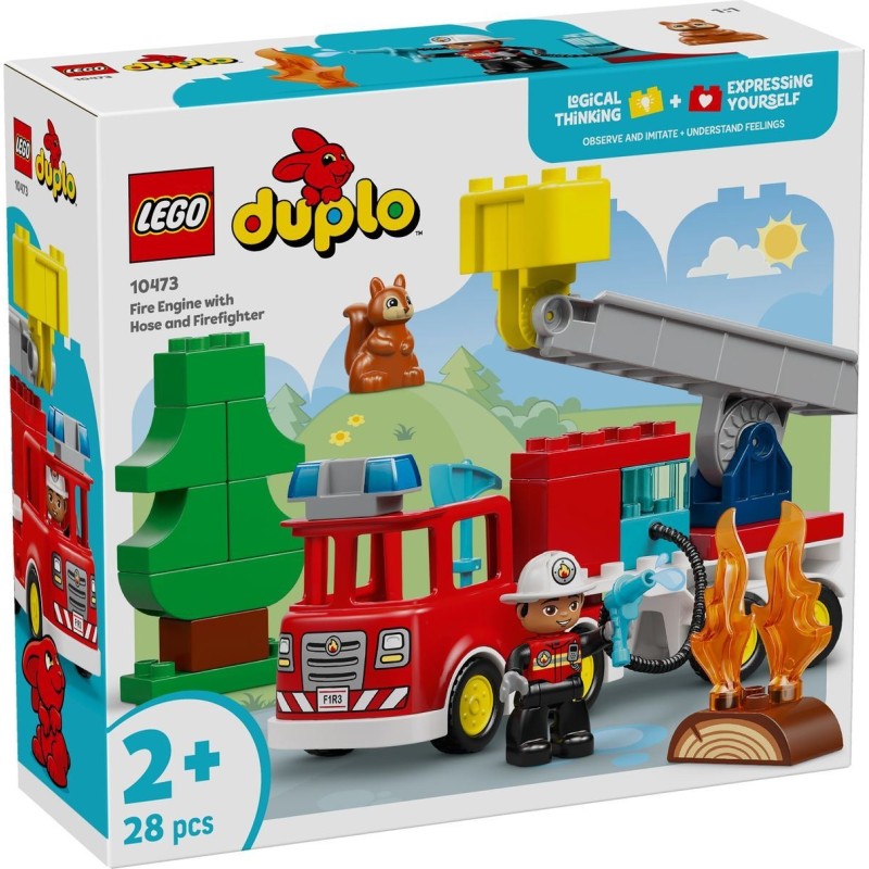 Autopompa con manichetta e pompiere - Lego Duplo 10473