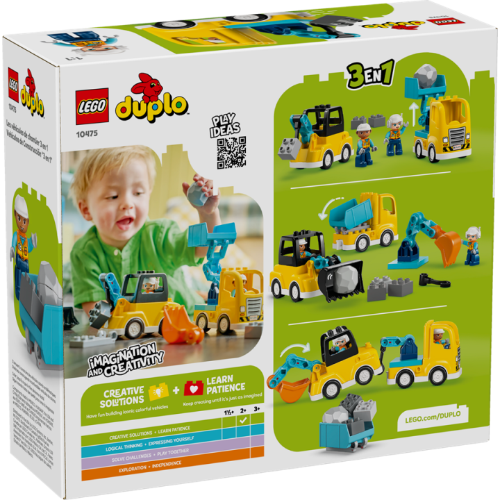 Veicoli da cantiere 3 in 1 - Lego Duplo 10475