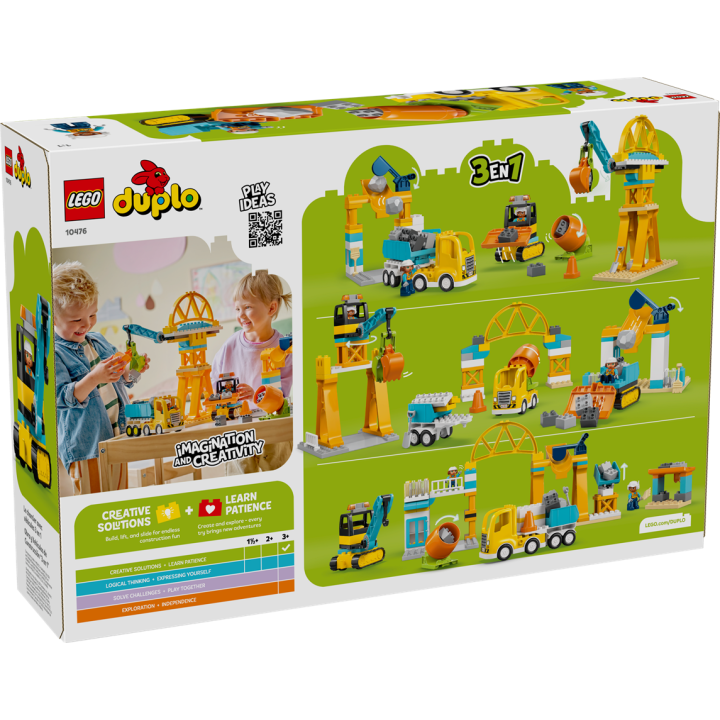 Cantiere e veicoli 3 in 1 - Lego Duplo 10476