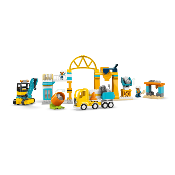 Cantiere e veicoli 3 in 1 - Lego Duplo 10476