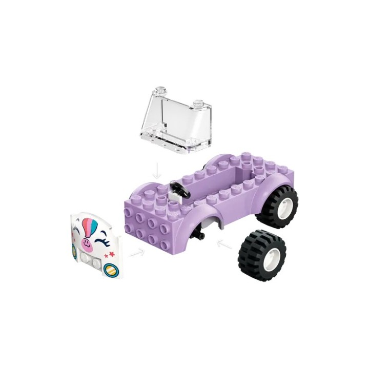 Auto-unicorno per la consegna di torte - Lego Friends 42675