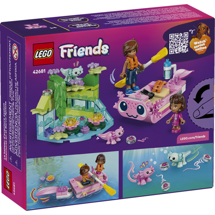 Barca d’avventura Axolotl - Lego Friends 42681
