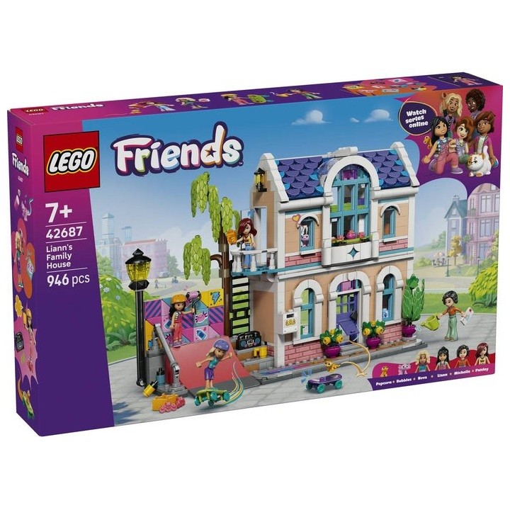 Casa della famiglia di Liann - Lego Friends 42687