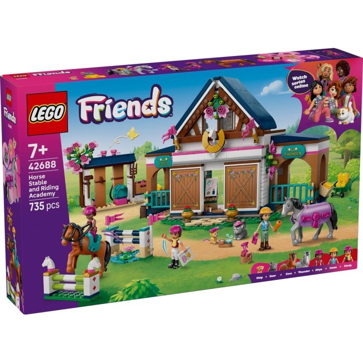 Scuderia e Accademia di equitazione - Lego Friends 42688