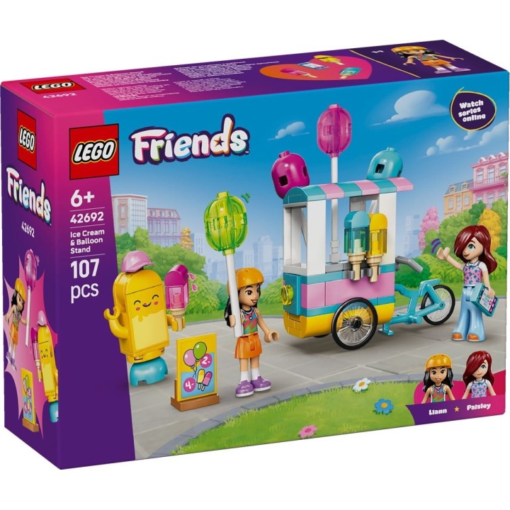 Bancarella dei gelati con palloncini - Lego Friends 42692