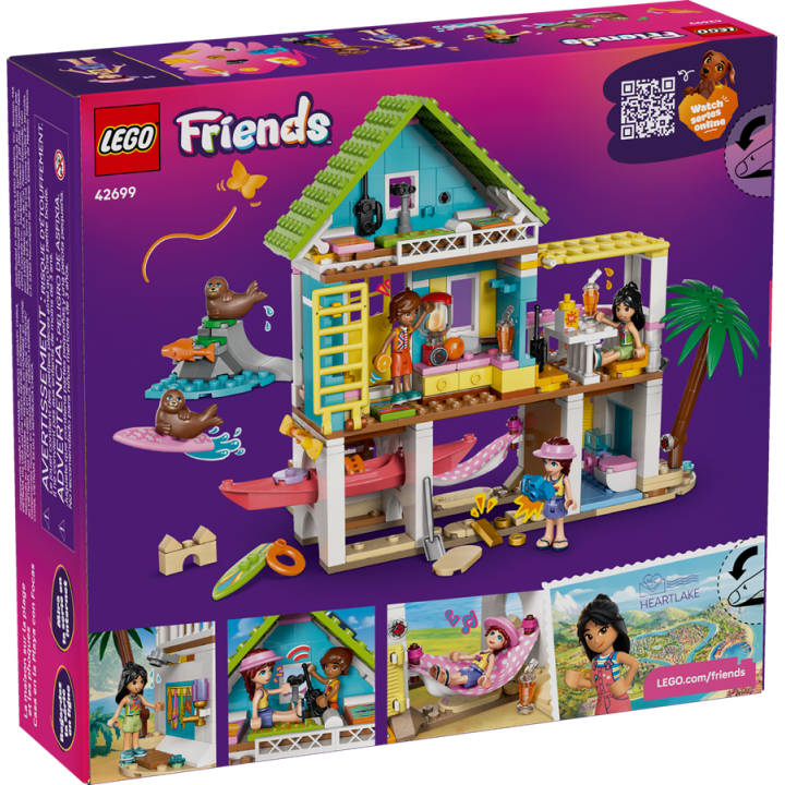 Casa sulla spiaggia con foche - Lego Friends 42699