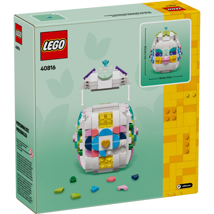 Uovo di Pasqua decorativo - Lego 40816