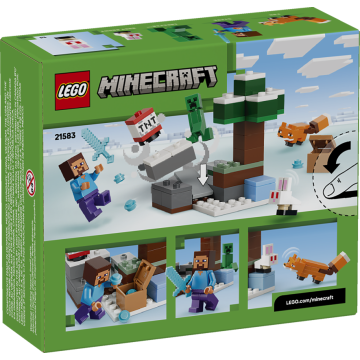 Avventura di Steve nella taiga - Lego Minecraft 21583