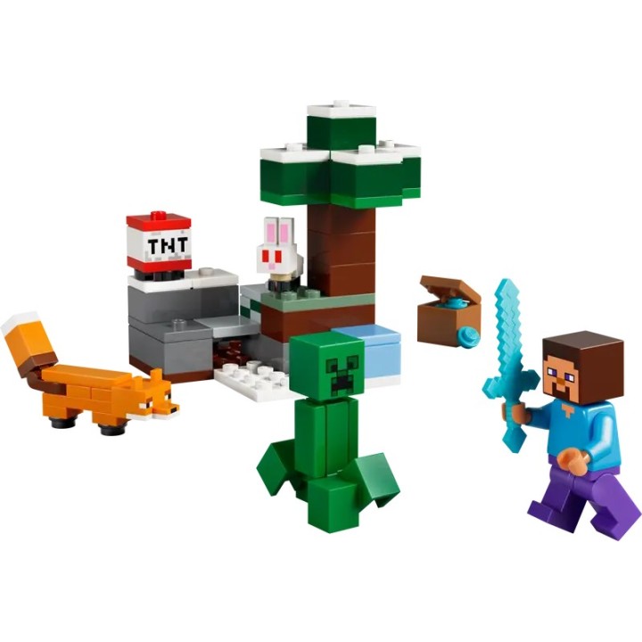 Avventura di Steve nella taiga - Lego Minecraft 21583