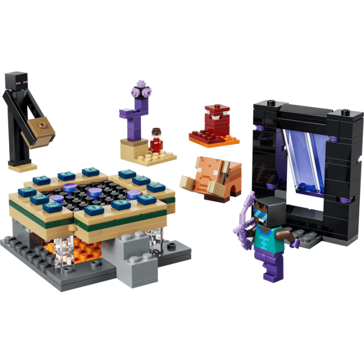 Viaggio nel Portale del Nether e dell’End - Lego Minecraft 21584