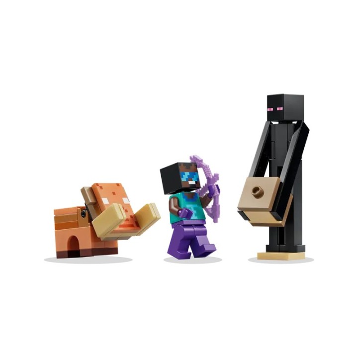 Viaggio nel Portale del Nether e dell’End - Lego Minecraft 21584