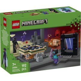 Viaggio nel Portale del Nether e dell’End - Lego Minecraft 21584