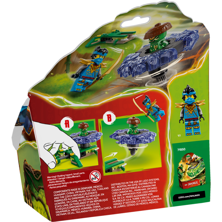 Nya contro Spinner Mostro della Mutazione - Lego Ninjago 71849