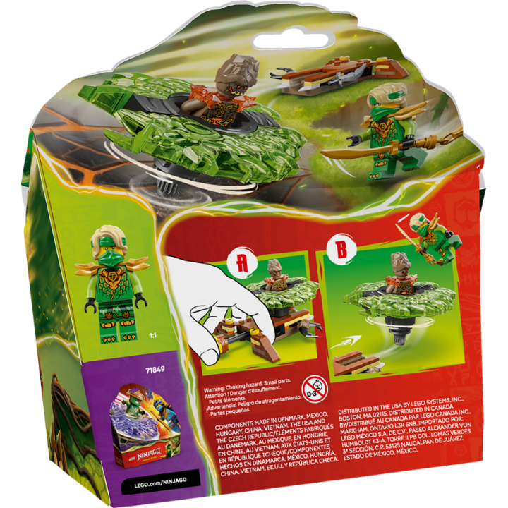 Lloyd contro Spinner Mostro della Terra - Lego Ninjago 71850