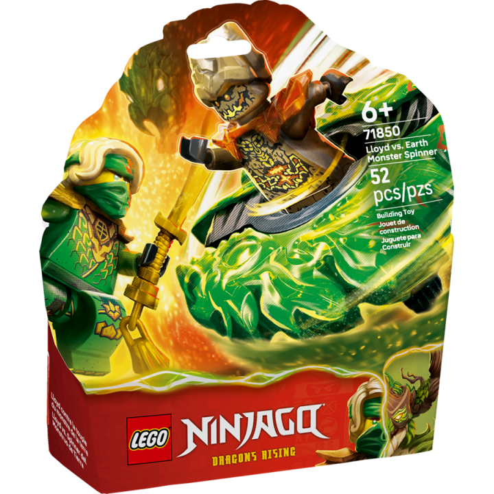 Lloyd contro Spinner Mostro della Terra - Lego Ninjago 71850