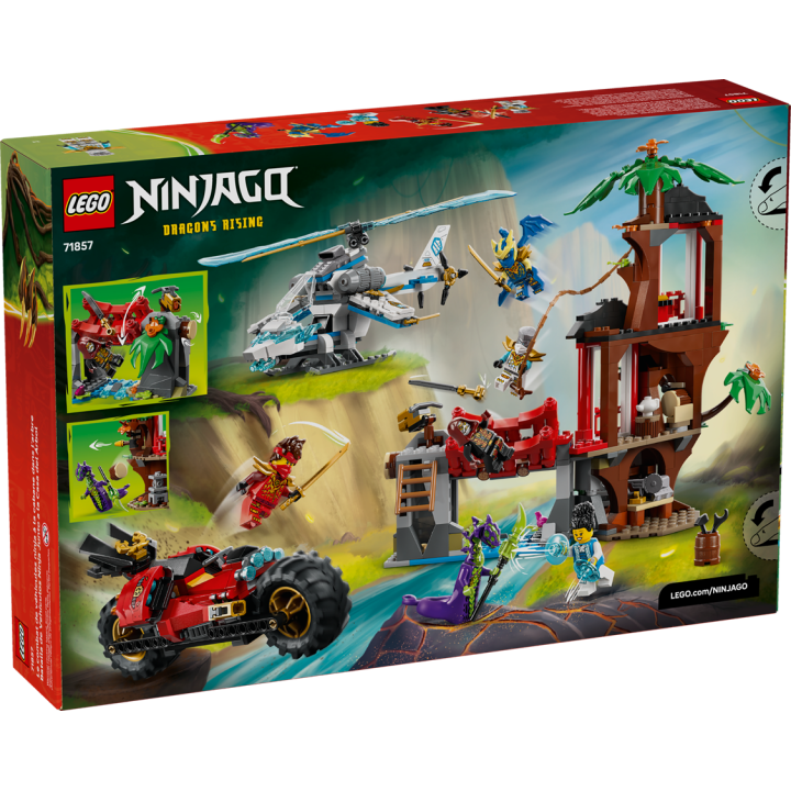 Battaglia alla casa sull’albero con veicolo Ninja - Lego Ninjago 71857