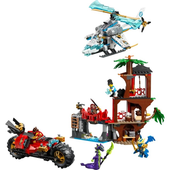 Battaglia alla casa sull’albero con veicolo Ninja - Lego Ninjago 71857