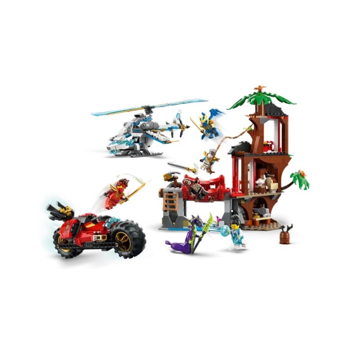 Battaglia alla casa sull’albero con veicolo Ninja - Lego Ninjago 71857