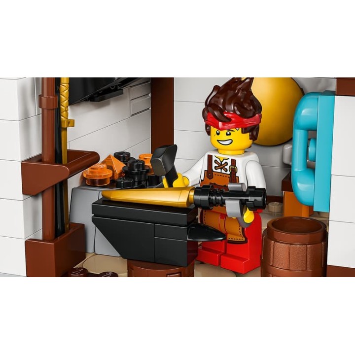 a bottega delle Quattro Armi – 15° anniversario - Lego Ninjago 71858