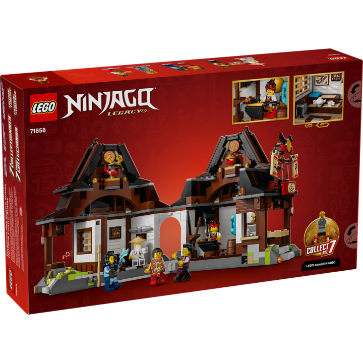 a bottega delle Quattro Armi – 15° anniversario - Lego Ninjago 71858