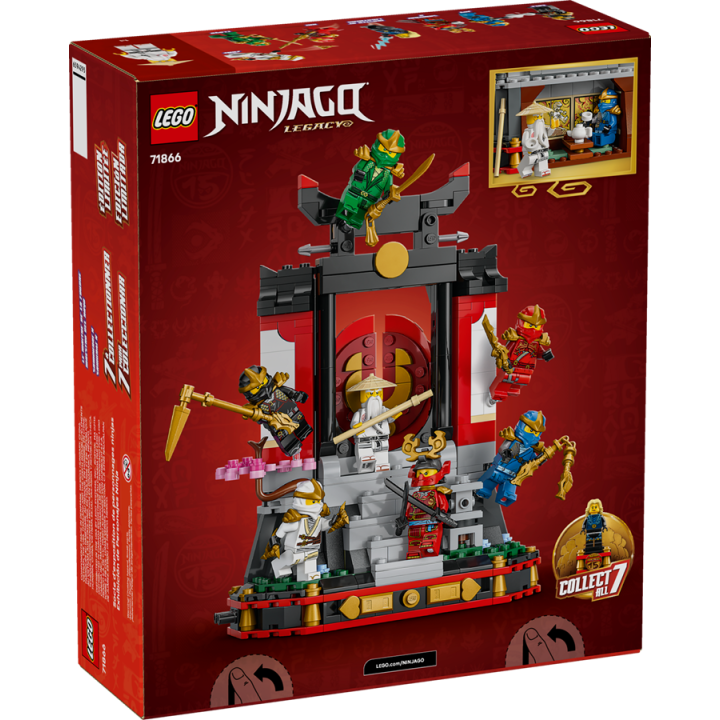 Display personaggi Ninja – 15° anniversario - Lego Ninjago 71866