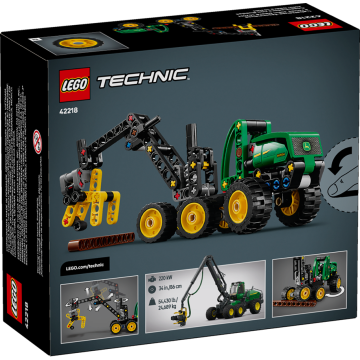 Mietitrebbia gommato John Deere 1470H - Lego Technic 42218