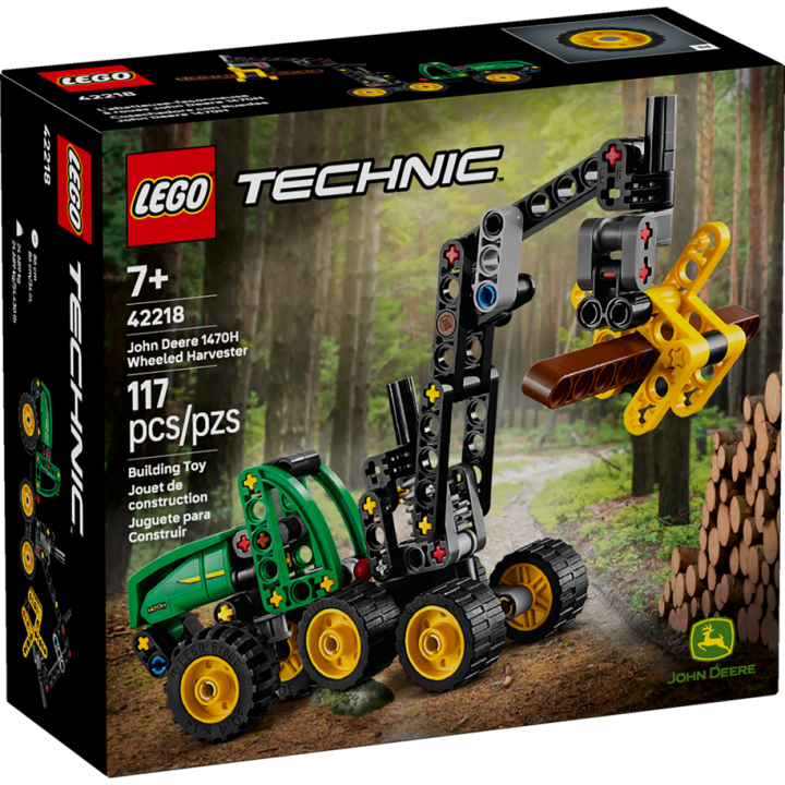 Mietitrebbia gommato John Deere 1470H - Lego Technic 42218