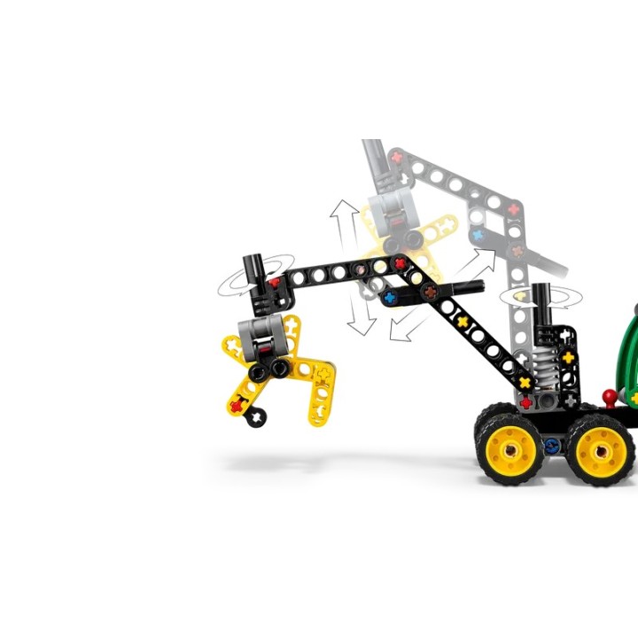Mietitrebbia gommato John Deere 1470H - Lego Technic 42218