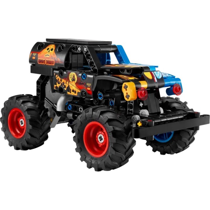 Monster Jam™ Grave Digger™ Fuoco e Ghiaccio - Lego Technic 42219