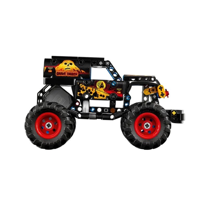 Monster Jam™ Grave Digger™ Fuoco e Ghiaccio - Lego Technic 42219