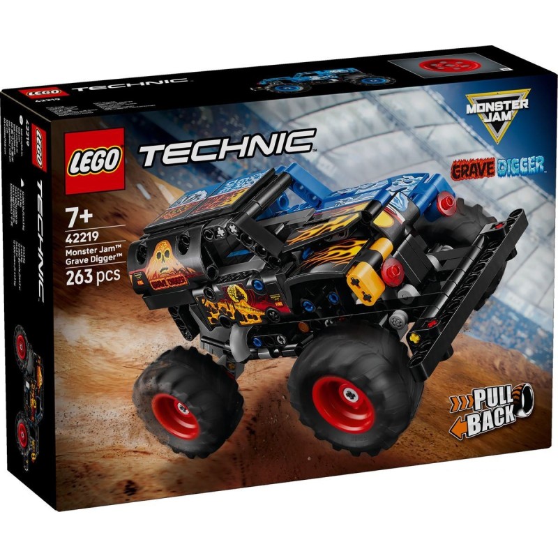 Monster Jam™ Grave Digger™ Fuoco e Ghiaccio - Lego Technic 42219