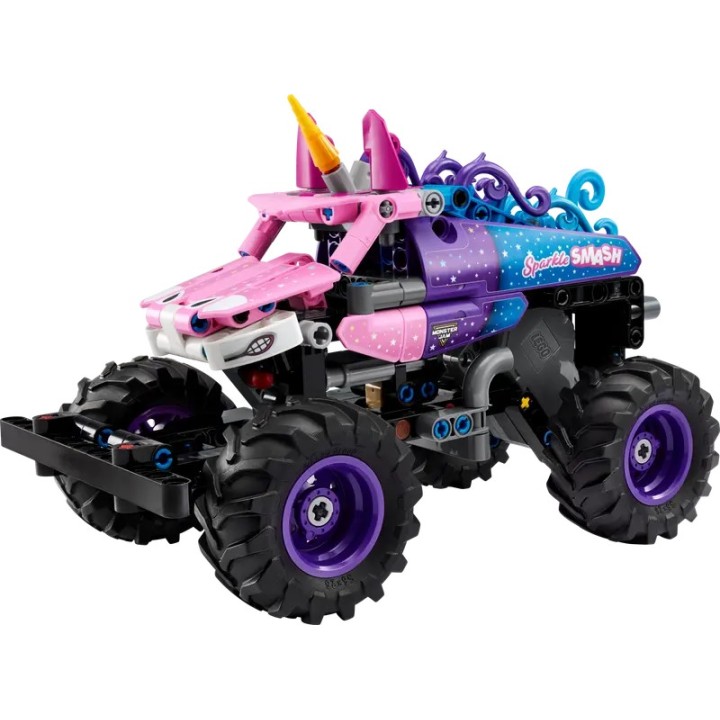 Monster Jam™ Sparkle Smash™ a retrocarica - Lego Technic 42220