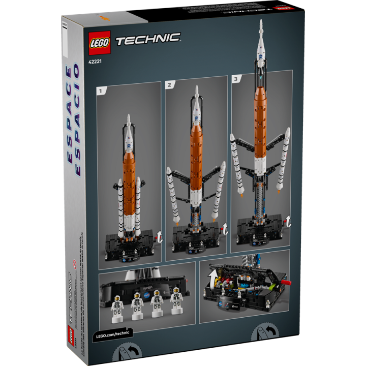 Sistema di lancio spaziale razzo NASA Artemis - Lego Technic 42221