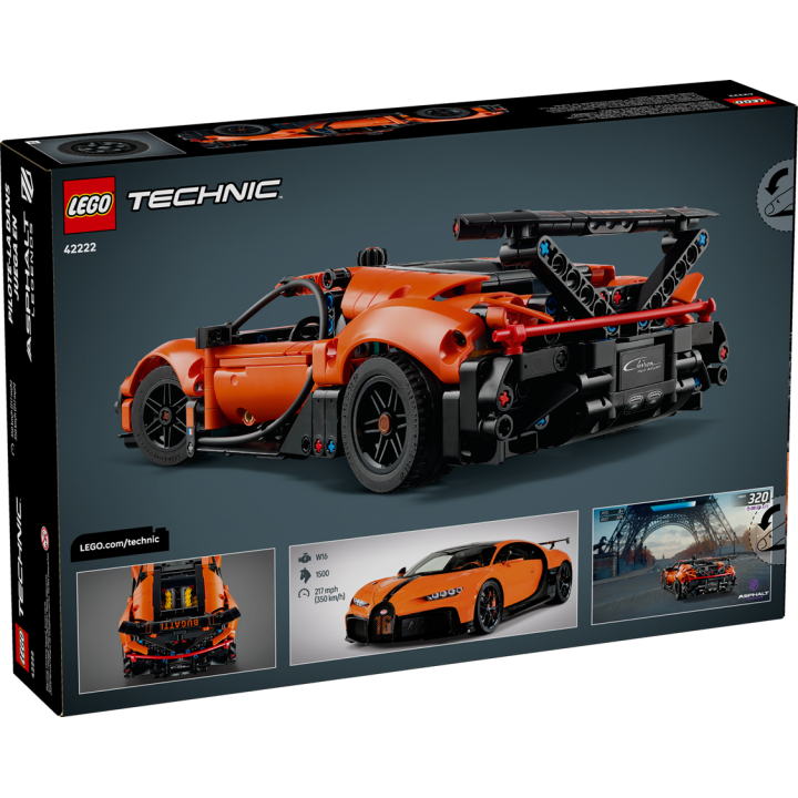 Hyper Car Bugatti Chiron Pur Sport - Lego Technic 42222