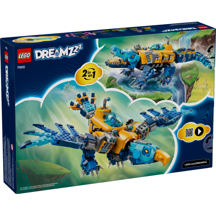 Sottomarino coccodrillo - Lego DREAMZzz 71512