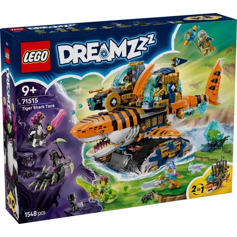 Carro-squalo tigre - Lego DREAMZzz 71515