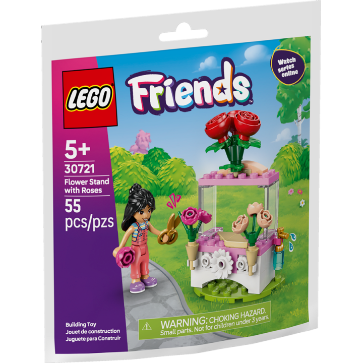 Bancarella di fiori con rose - Lego Friends 30721