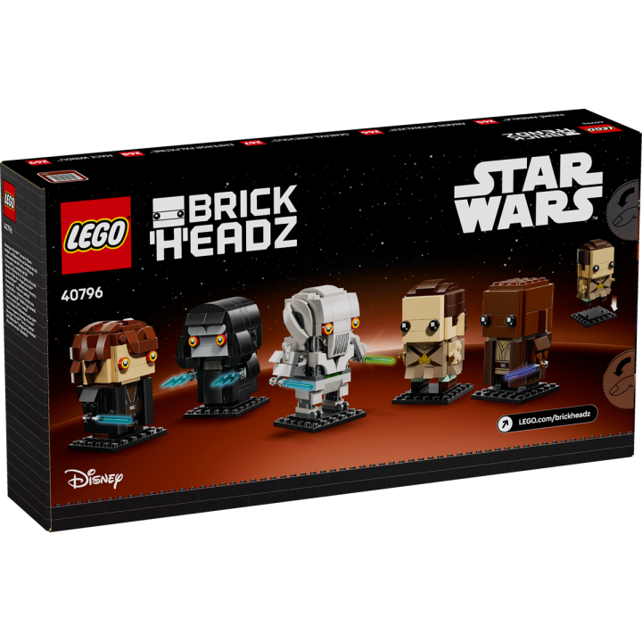 Eroi e cattivi La vendetta dei Sith - Lego Star Wars 40796
